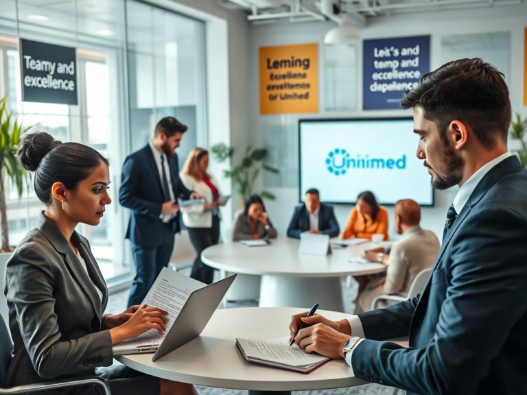 Processo de seleção e vagas Unimed