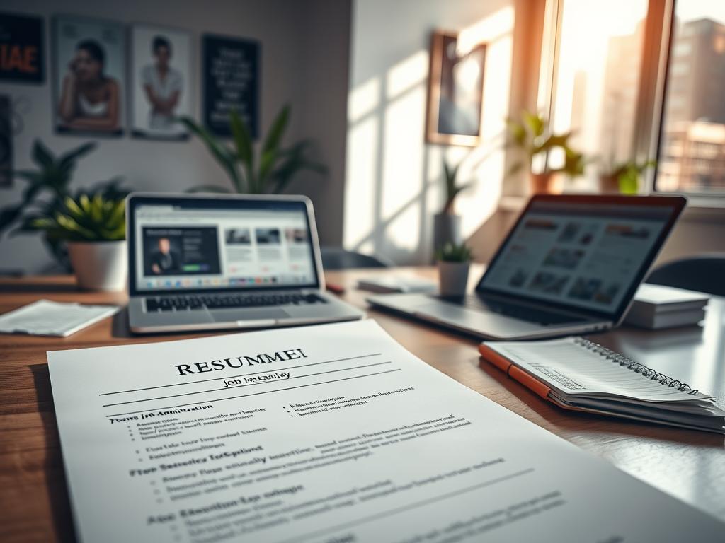 currículo para estagiários