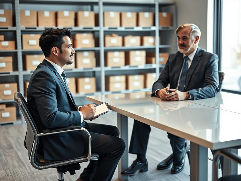 entrevista de verificador de mercancía