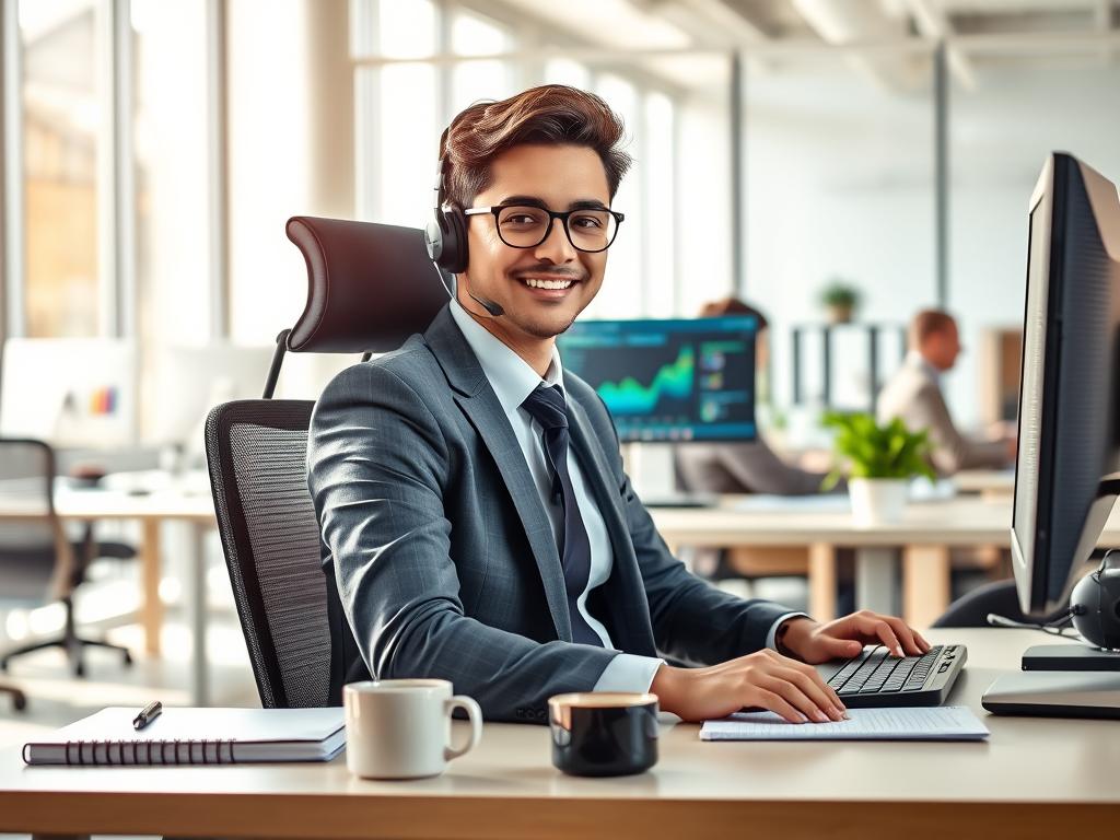 operador de telemarketing