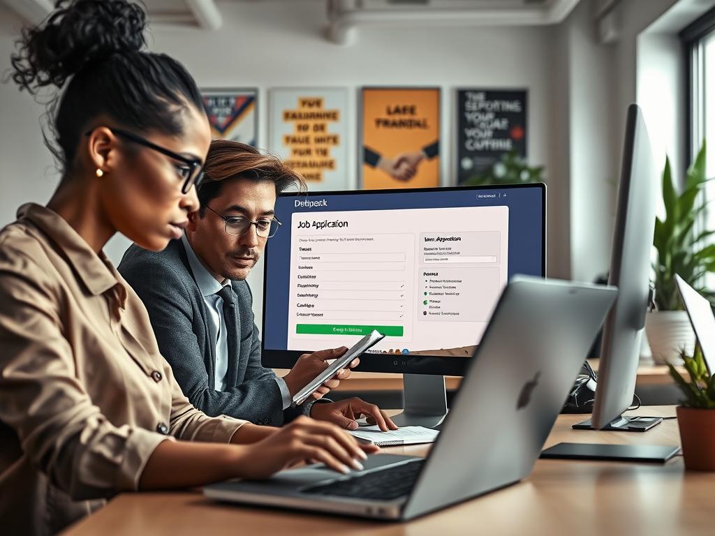 proceso de aplicación en línea