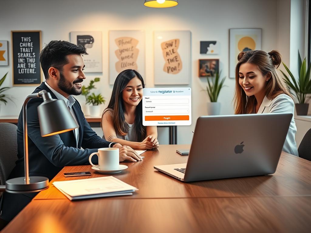 registro en plataforma de reclutamiento