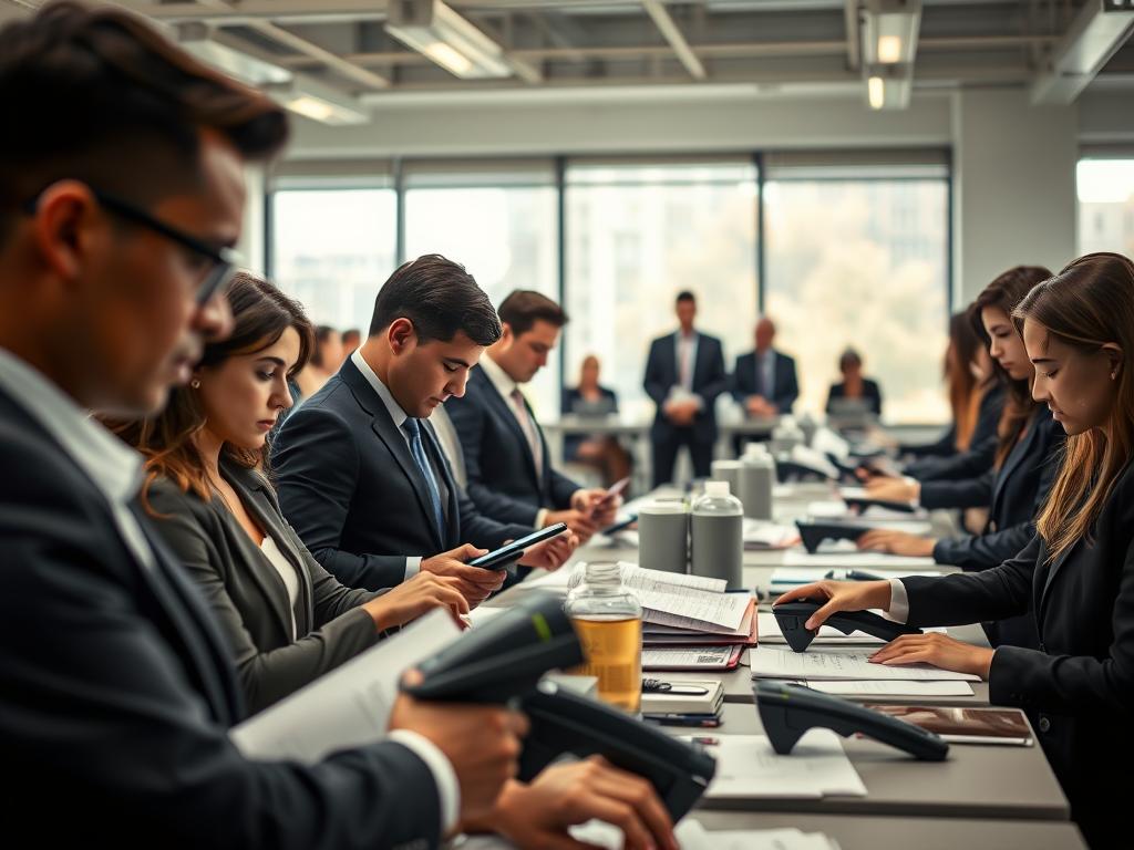 testes em processo seletivo